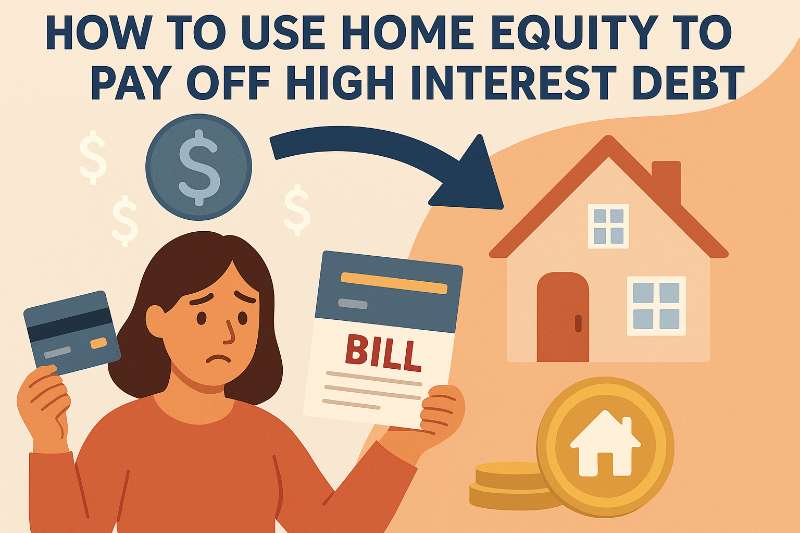 How to Use Home Equity to Pay Off High Interest Debt