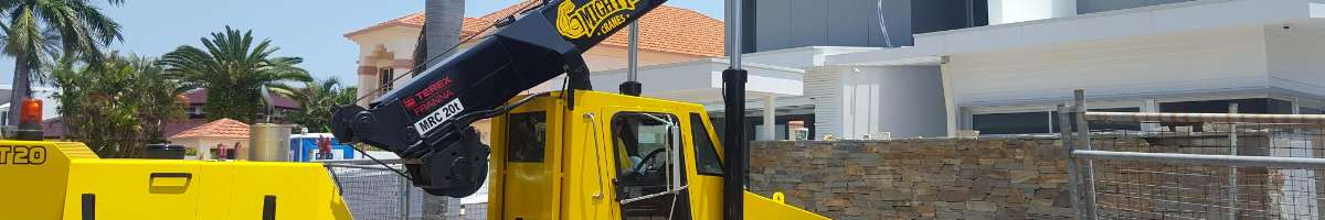 Mighty Cranes - Crane Hire Brisbane Banner