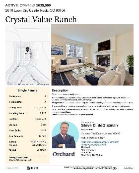 Orchard Real Estate Steve D. deGuzman