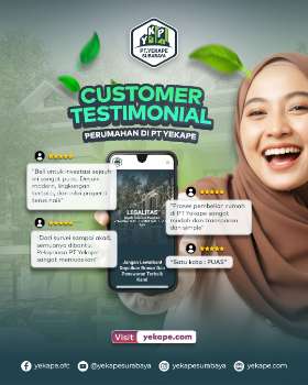 Nggak heran banyak yang bilang PUAS! Karena di PT Yekape kenyamanan dan kepuasan kamu jadi prioritas utama