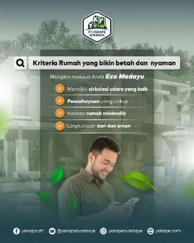 Mencari rumah yang bukan hanya sekadar bangunan, tapi juga tempat pulang yang bikin betah dan nyaman