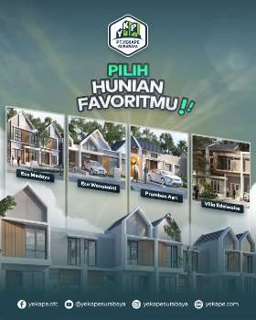 Lagi cari hunian yang paling pas buat kebutuhan keluarga? Di PT Yekape Surabaya, pilihan proyeknya beda karakter—tinggal pilih yang paling cocok dengan gaya hidup Anda.