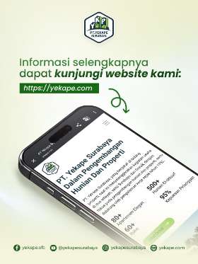 Semua informasi hunian dari PT YEKAPE Surabaya sekarang ada di satu tempat.