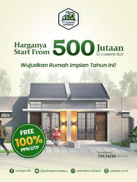 Harga mulai 500 jutaan di Eco Wonosakti - saatnya punya rumah sendiri tanpa nunggu lama.