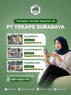 Sekarang punya rumah bukan soal pilih bisa atau nggak, tapi tinggal pilih yang paling cocok.