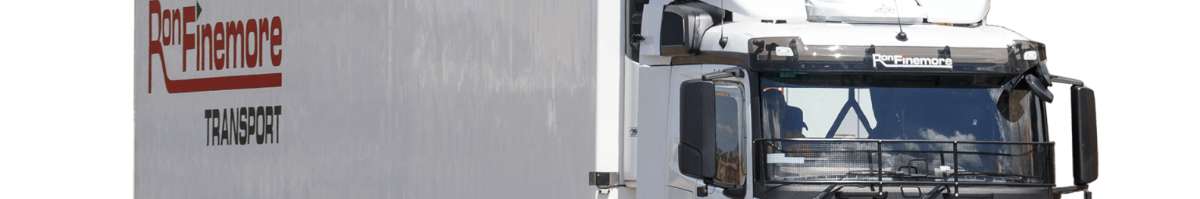 Ron Finemore Transport Banner