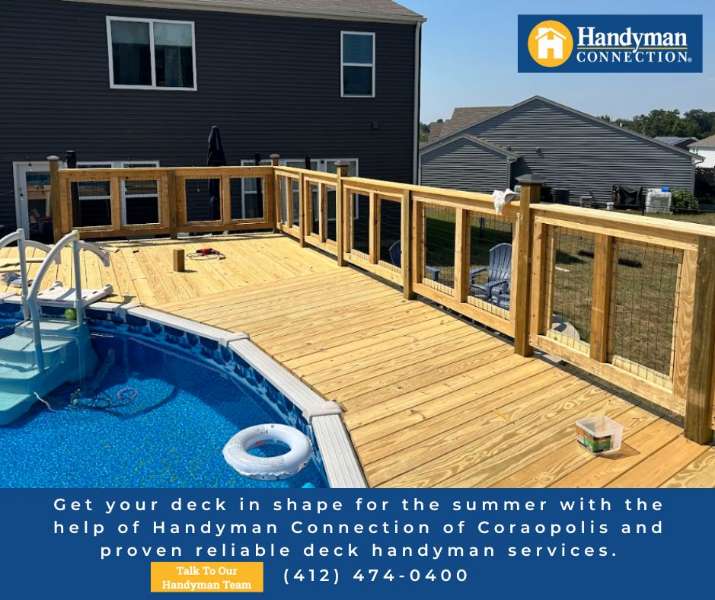 Dive Into Summer with a Perfect Poolside Deck from Handyman Connection of Coraopolis