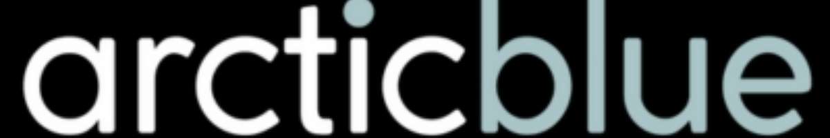 Arctic Blue Marketing Banner