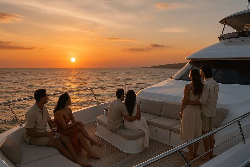 Unforgettable Dragoon Yachts Sunset Cruise Experience in Bali