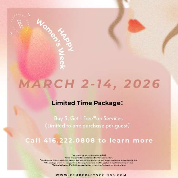 WOMEN’S WEEK EXCLUSIVE OFFER