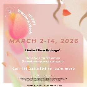 WOMEN’S WEEK EXCLUSIVE OFFER