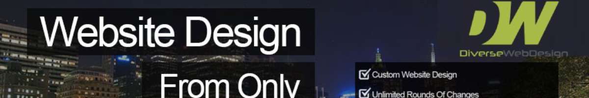 Diverse Website Design Banner