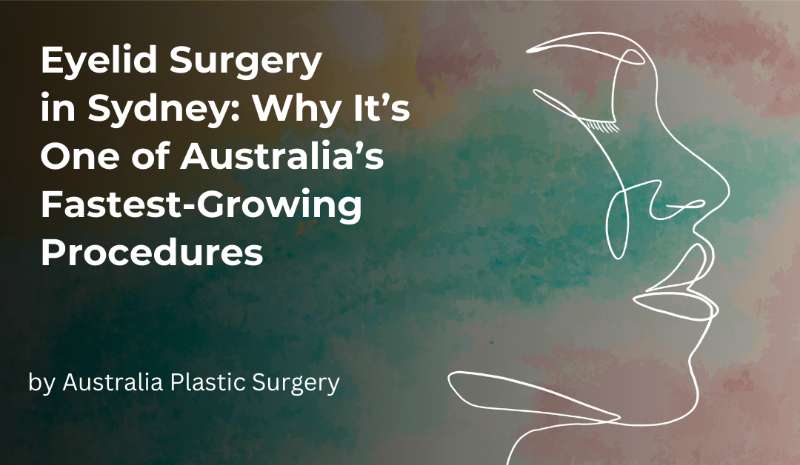 Eyelid Surgery in Sydney: Why It’s One of Australia’s Fastest‑Growing Procedures