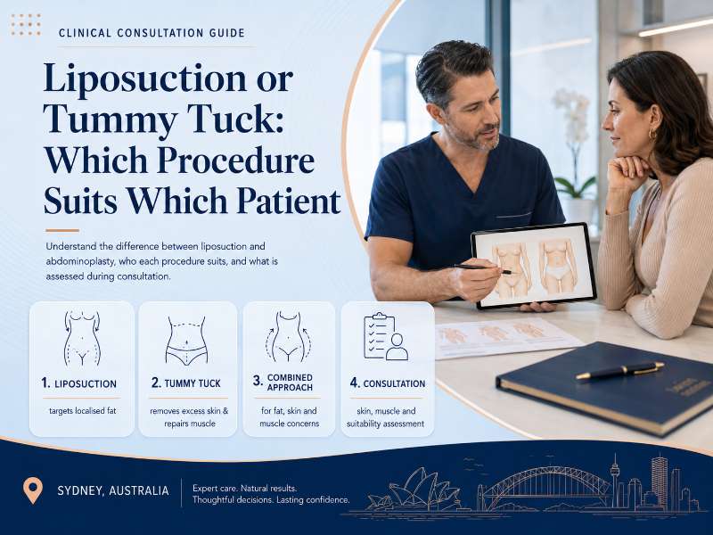 Liposuction or Tummy Tuck: Which Procedure Suits Which Patient
