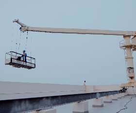 GONDOLA PERMANENT TELESCOPIC ARM - APARTMENT TRIBECA PODOMORO MEDAN