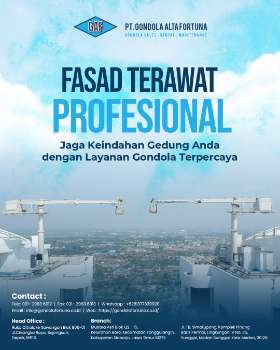 Fasad Gedung Tinggi - Gondola Arta Fortuna