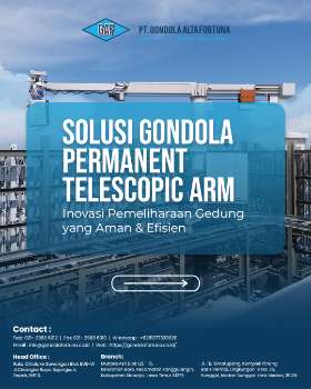Jasa Penyewaan Gondola Gedung Tinggi - Gondola Arta Fortuna