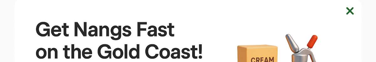 Nangs Delivery Gold Cost Banner