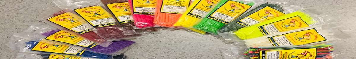 Zip Tie Man Banner