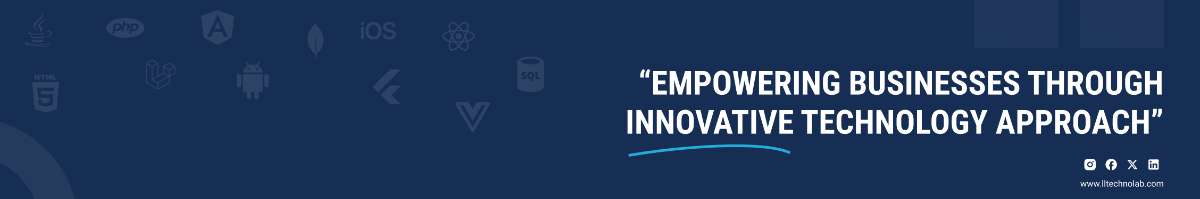 Custom Software Development Comapny | LL Technolab Banner