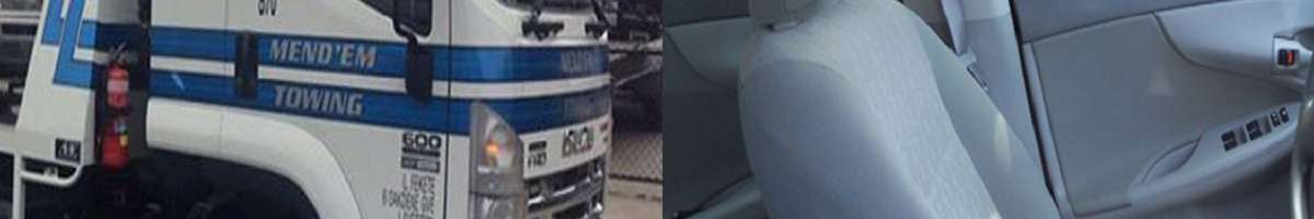 Mend'em Towing Banner