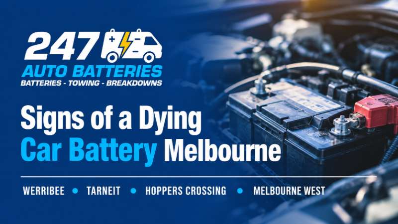 Signs of a Dying Car Battery Melbourne | 247 Auto Batteries