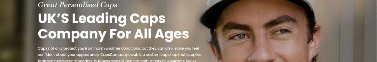 Caps Company UK Banner