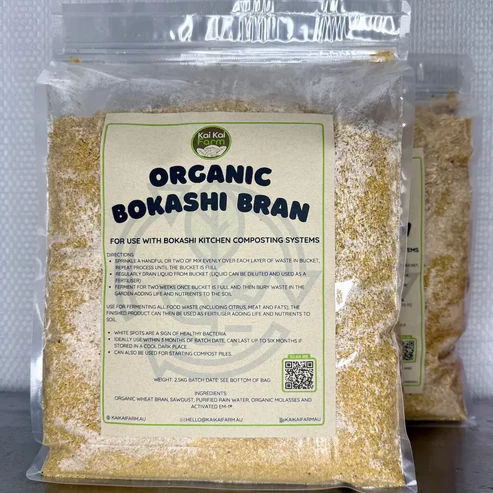 Bokashi Bran Mix 5KG - Organic Compost Activator For Kitchen Waste