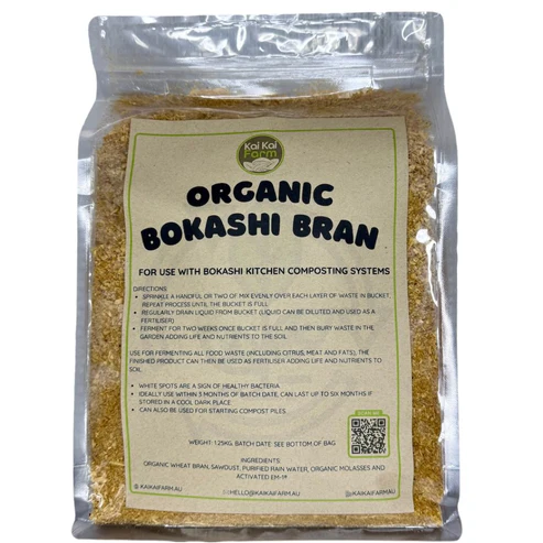 Bokashi Bran Mix 1.25KG - Organic Compost Activator For Kitchen Waste