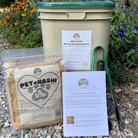 Pet-Kashi Pet Waste Composter Starter Kit – 20L Complete Fermentation System