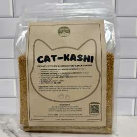 Cat-Kashi | 1.25KG Organic Kitty Litter Extender and Odour Control