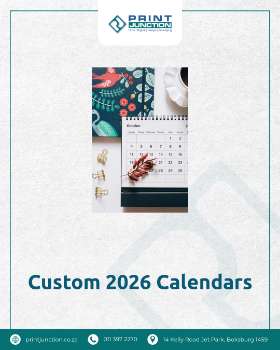Stay on top of your schedule with a custom calendar - Print Junction