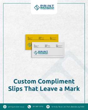 Ready to create your own compliment slips? - Print Junction