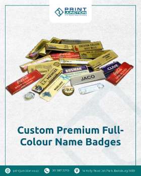 Custom Premium Full-Colour Name Badges