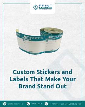 Custom Stickers and Labels That Make Your Brand Stand Out