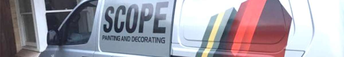 Scope Painting and Decorating Banner