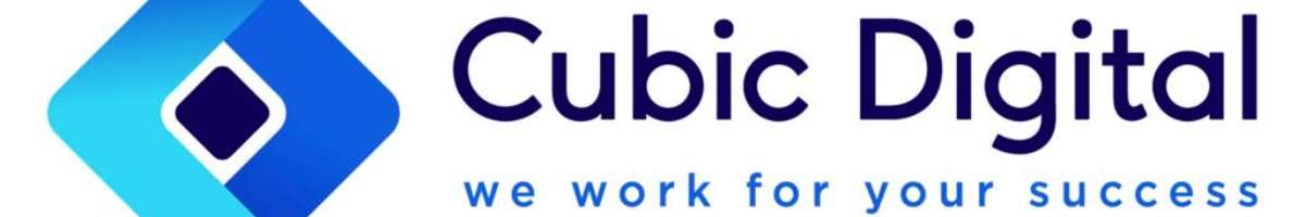 Cubic Digital Banner