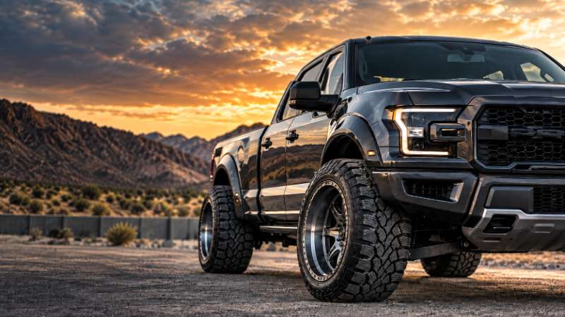 Negative Offset Wheels for Trucks and How Far Is Too Far