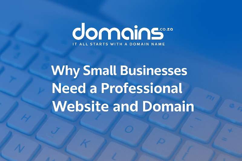 Why Small Businesses Need a Professional Website and Domain