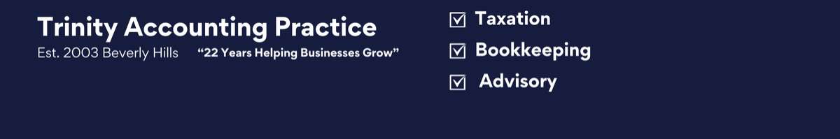 Trinity Accounting Practice Banner