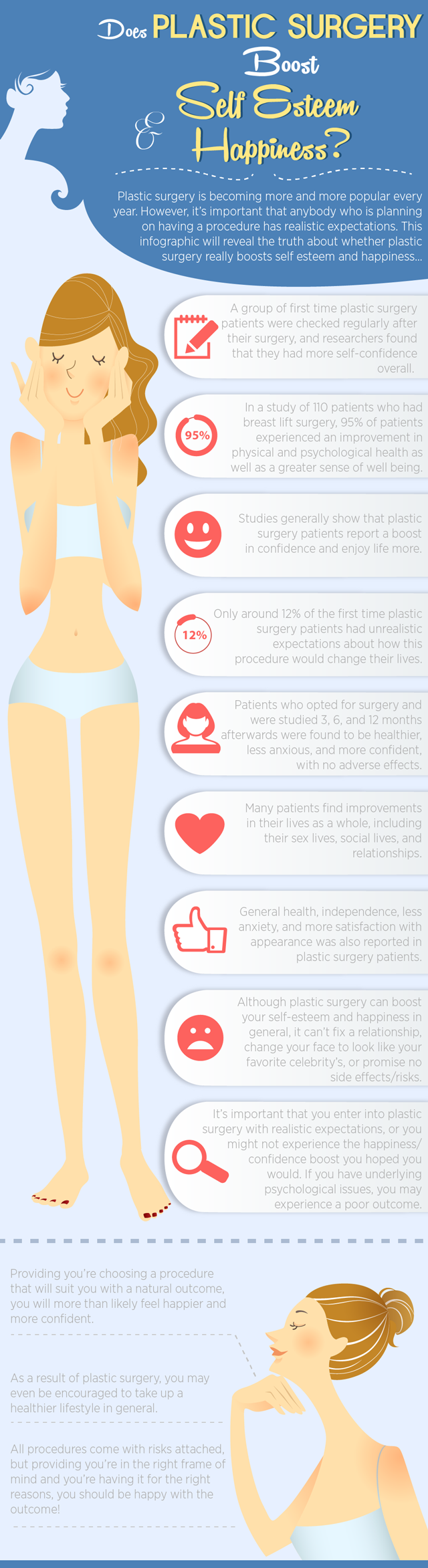 How does plastic surgery can boost your self-esteem and happiness